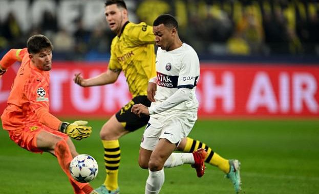 El PSG empató 1-1 con el Dortmund
