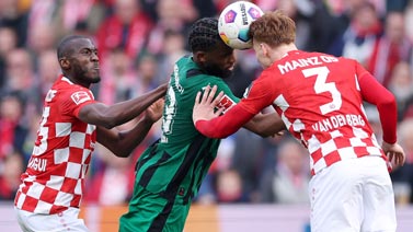 Mainz - Mönchengladbach 1-1, Burkart rompe el punto muerto